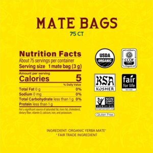 Guayaki Yerba Mate Tea Bags