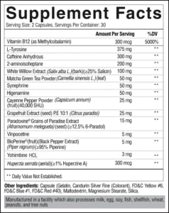 Condemned Labz Arsynist Fat Burner