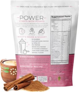 One Sol Horchata Protein Powder